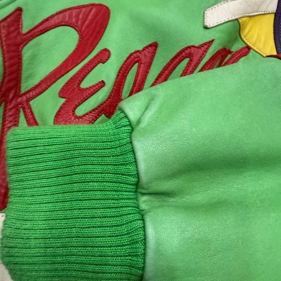 Vintage Marc Buchanan Music-Themed Leather Jacket - Picture 7 of 10